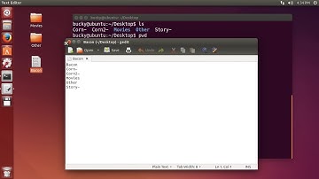 Linux Tutorial for Beginners   7   Saving Results to a File