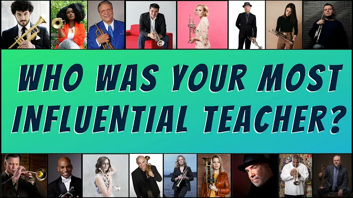 "Who was your most influential teacher?" with 17 t...