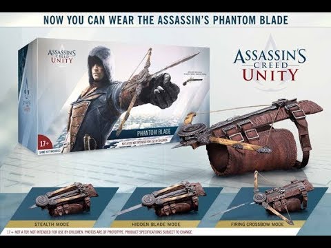 Unboxing Assassin Creed Phantom Blade Unity Review Opening Cosplay