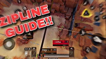 How to master zipline movement in Apex legends mobile|| Beginners guide