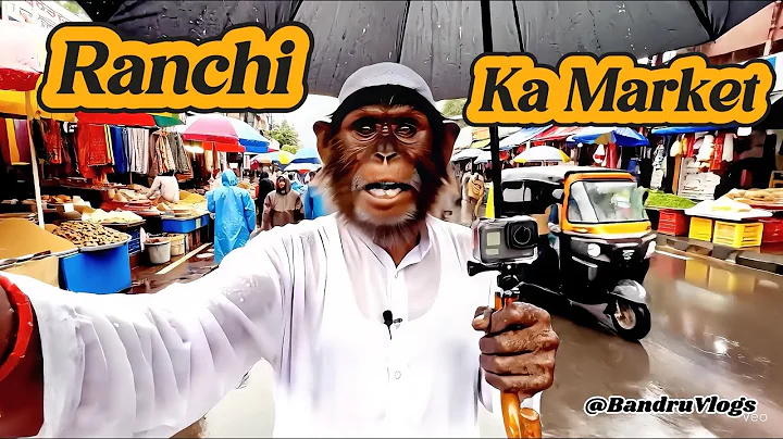 Ranchi Ka Market || Ai monkey video || Ai monkey vlogs (GOOGLE VEO 3)
