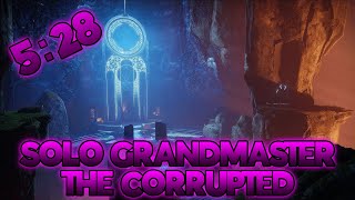 Solo Grandmaster The Corrupted in 5m28 (Season of the Wish)