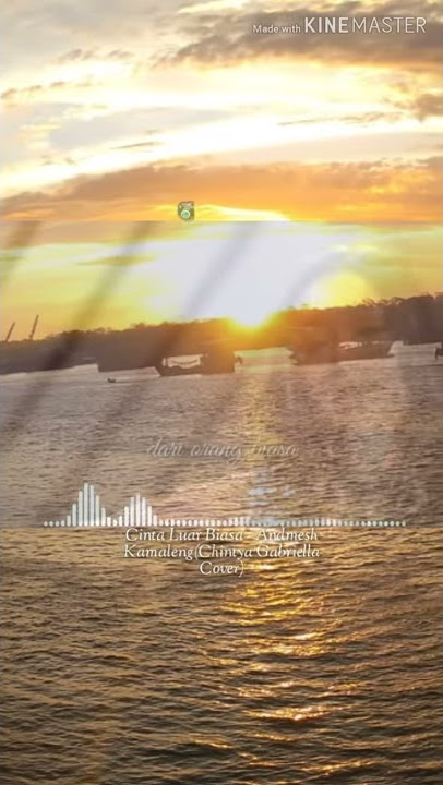 Story WA Sunset di Pelabuhan Pomako (Timika Papua Barat)