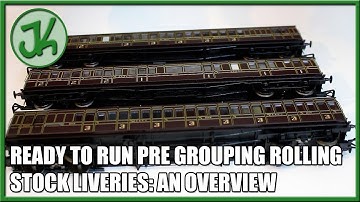 Ready to Run Pre Grouping Rolling Stock Liveries: An Overview