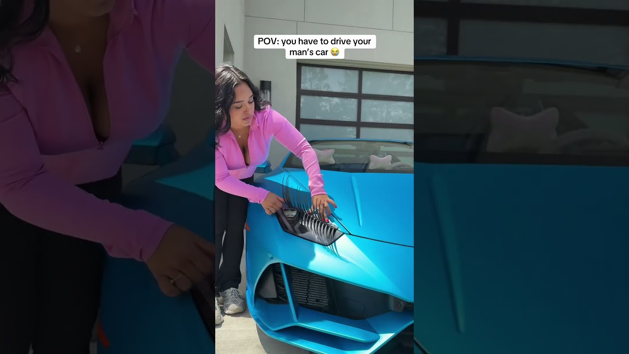 POV: You have to drive your mans car #shorts