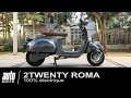 Scooter lectrique faon vespa 2twenty roma essai pov automotocom