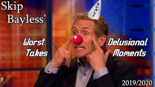 Skip Bayless' Worst Takes\/Most Delusional Moments of 2019\/2020
