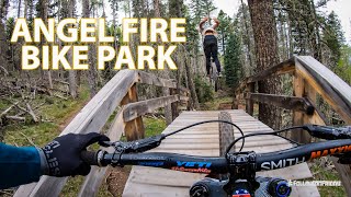 Angel Fire Bike Park in the Wet