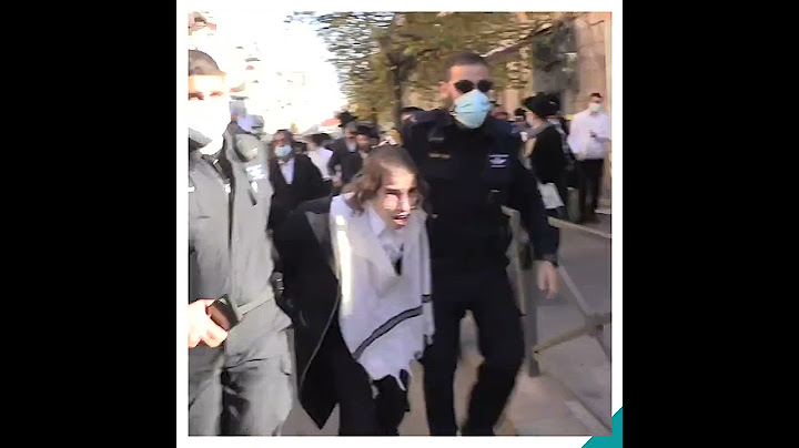 Orthodox Jews protest against Israel in the occupied West Bank