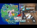 UBICACIONES De Las Armas EXOTICAS & MÍTICAS (Como Conseguirlas) | Fortnite Temporada 5