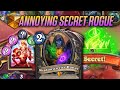 Annoy Your Opponents (and WIN at Top Legend) w/ This Secret Rogue! | Savjz Hearthstone