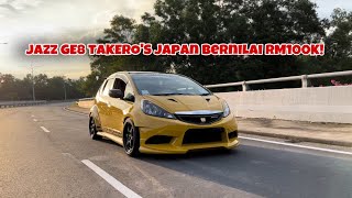 Honda Jazz GE8 TAKERO’S bernilai rm100k!