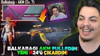 YENİ M24'ü ÇIKARTIP BAL KABAĞI AKM FULLEDİM Pubg mobile