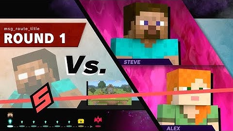 Modded SSBU Classic Mode: Herobrine (msg_route_title)