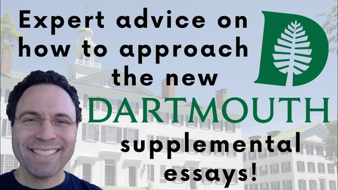 dartmouth university supplemental essays