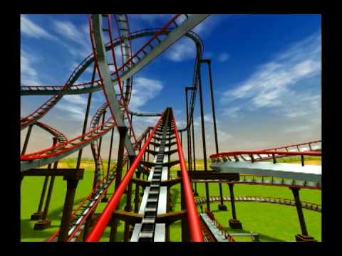 RollerCoaster Tycoon 3 - Custom Coasters (by me)