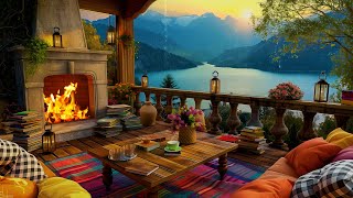 Jazz Instrumental Relaxing Music At Cozy Apartment Balcony Ambience 🍀 For Work, Study To Heal You