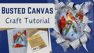 How to Make a Busted Canvas in 10 EASY Steps [*READ BELOW] | Step by Step Beginner Tutorial