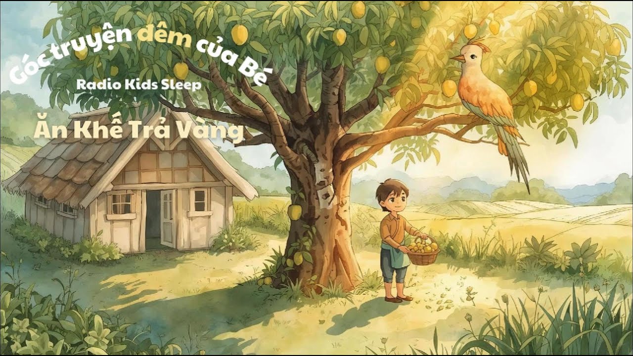 🌙 Sleep 11 | Ăn Khế Trả Vàng – Truyện Cổ Tích Việt Nam | Radio Kids Sleep