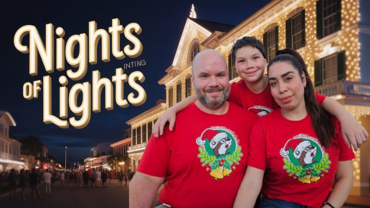 St Augustine's 3 Million Christmas Lights Are Insane 2025