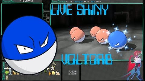 [Live] Shiny Voltorb at 320 Horde Encounters | Omega Ruby