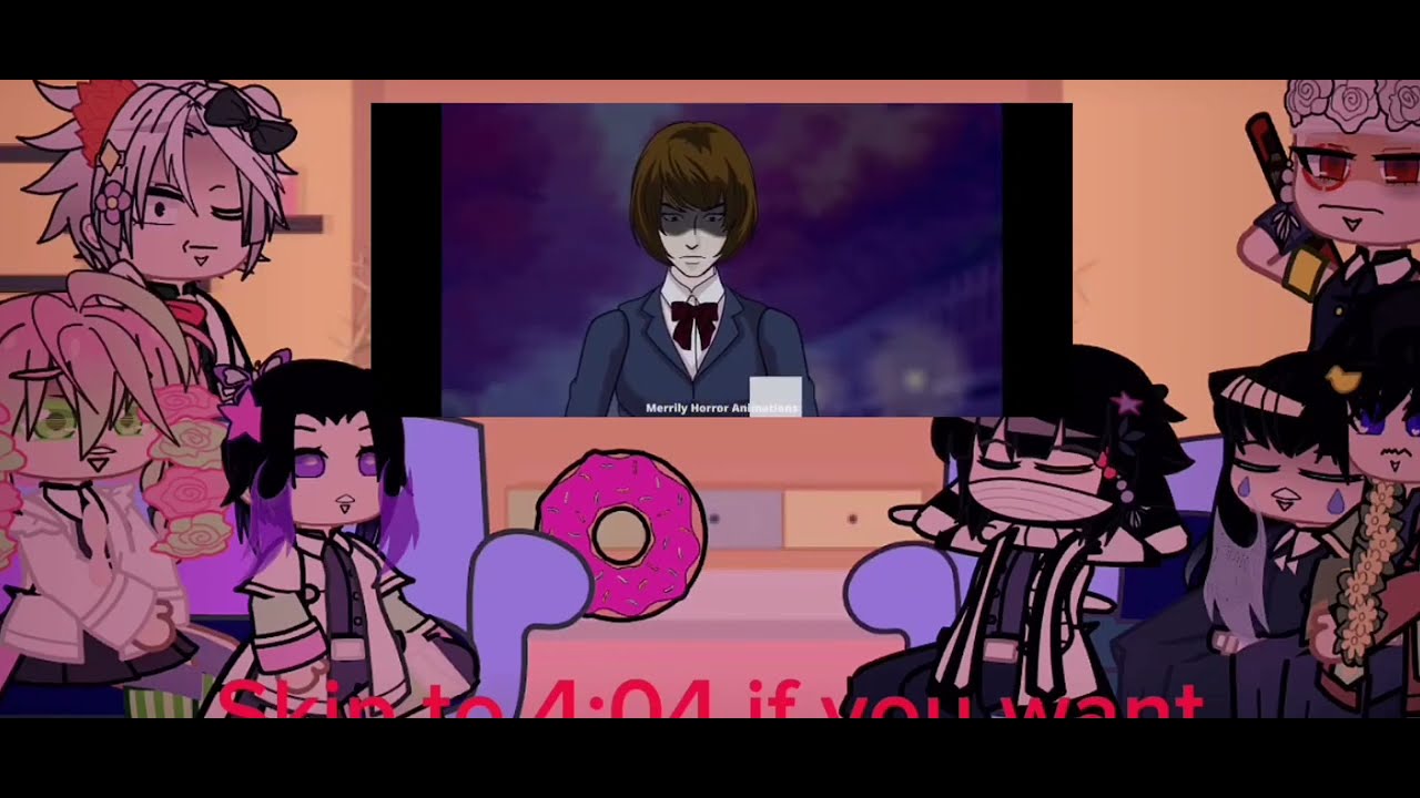 hashira react to Japanese urban legend/teke teke the credit in the description)/my Au(cringe?!