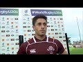 Tedo Abzhandadze defence breaking moments of attack in World Rugby U20 Championship 2018