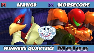 GOML 2023 - Mango (Falco) Vs. Morsecode (Samus) Smash Melee - SSBM