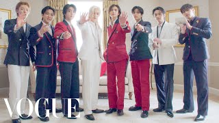 Stray Kids Get Ready For The Met Gala | Last Looks | Vogue