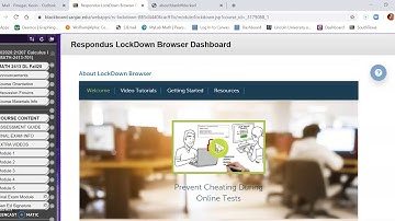 Respondus 1 Setting Up a BB Exam