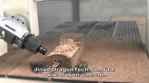 4 axis CNC router, Precision engraving, 4D CNC Router, made by DragonTech
