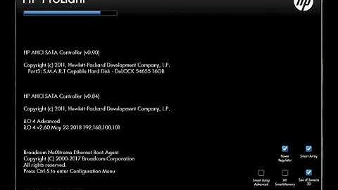 HP ProLiant ML10 v2 - Booting from SATADOM
