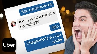 CONVERSAS DE UBER MAIS ENGRAÇADAS! [+10]