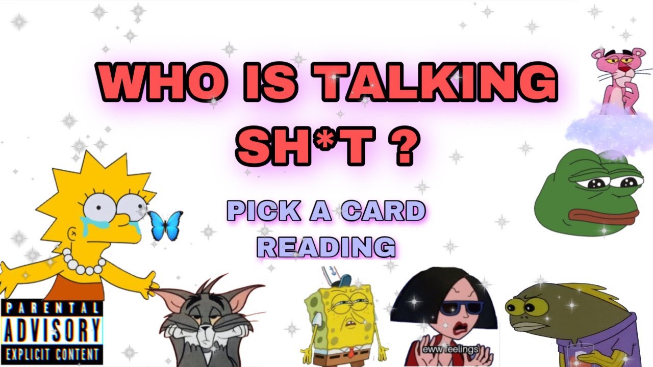 🧚🏻PICK A CARD 🧚🏻 WHO IS TALKING SH*T !? 😡BEHIND YOUR BACK ? (GHETTO)