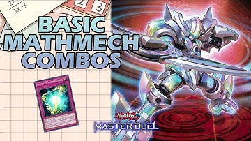 BASIC MATHMECH COMBOS FOR MATHMECH BEGINNERS IN YUGIOH MASTER DUEL