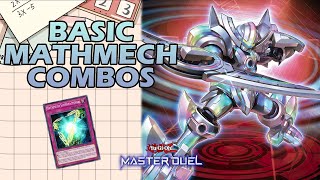 BASIC MATHMECH COMBOS FOR MATHMECH BEGINNERS IN YUGIOH MASTER DUEL