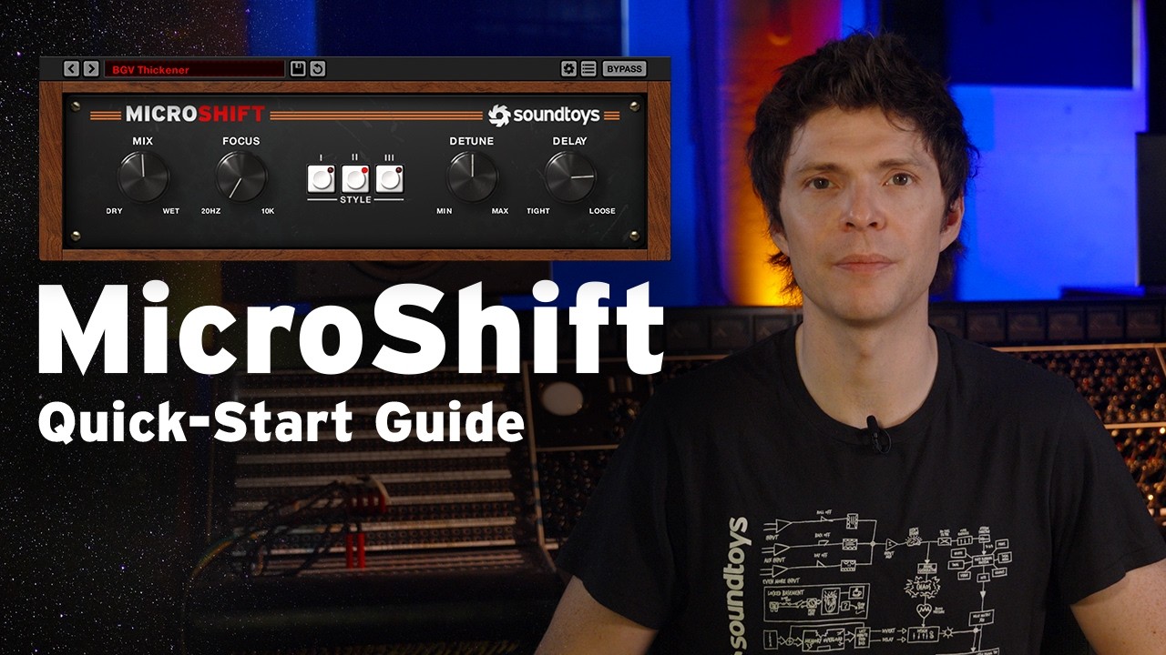 Soundtoys MicroShift: A Quick Start Guide