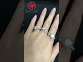 Redleaf 10K 14K 18K White Gold Marquise Cut Round Cut Lab Grown Diamond Engagement Ring #dreamring