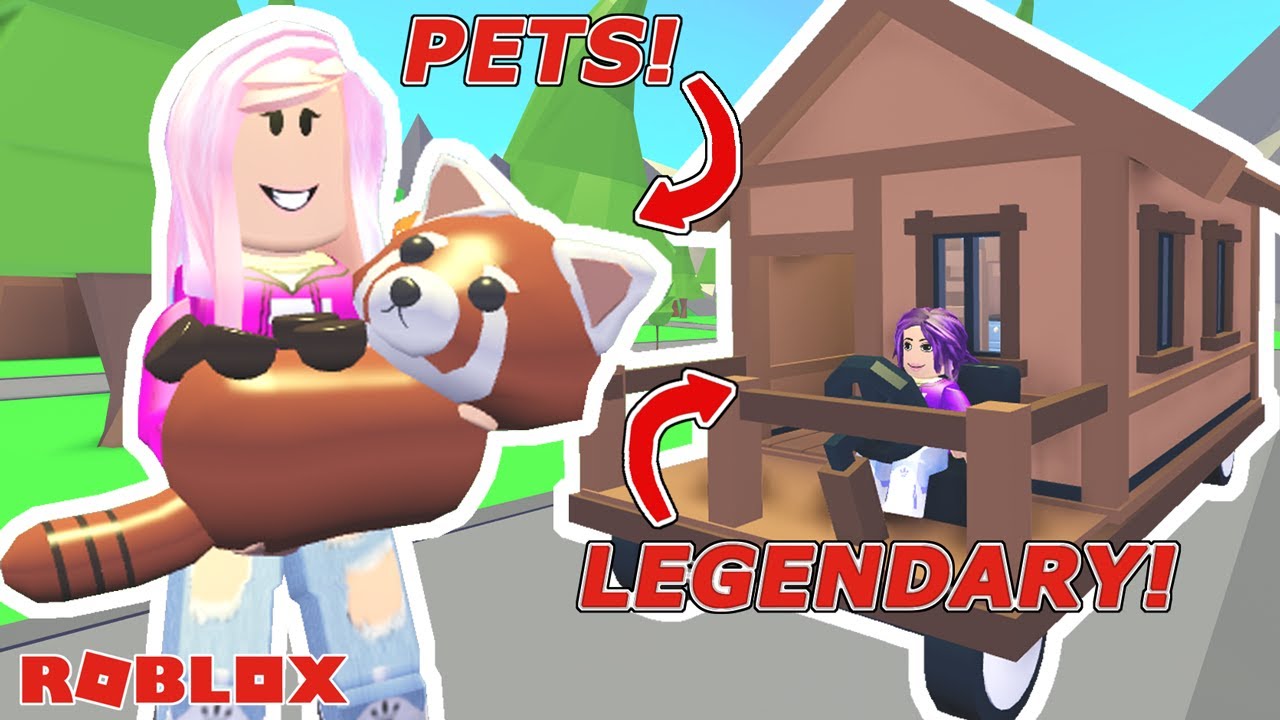 Pet Update Legendary Traveling House Roblox Adopt Me Youtube