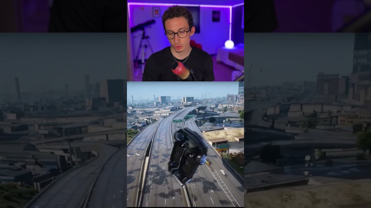 PierrAlex Réagit Au Meilleur Stunt De GTA 5 !