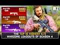 WARZONE: The 10+ HIGHEST K/D LOADOUTS... The BEST Weapons For High Kills (Warzone Best Setups)