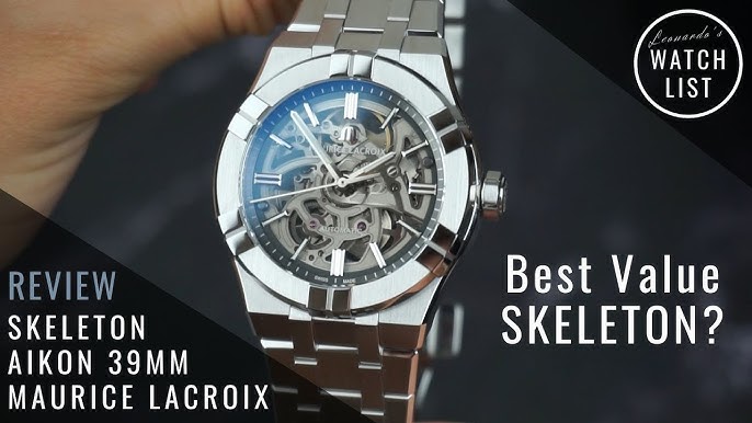 Maurice Lacroix Aikon Automatic Urban Tribe Skeleton 39mm AI6007-SS009-030-1  Limited Edition - YouTube
