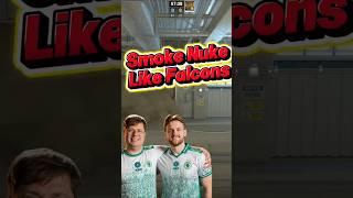 Cs2 Nuke A-Site Smokes Lineup (Falcons Nuke Smokes) 👀🤯#cs2 #counterstrike #shorts