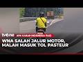 Viral WNA Masuk Jalan Tol Mengendarai Sepeda Motor | AKIP