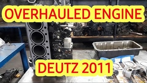 OVERHAUL DEUTZ ENGINES MODEL D 2011 L 04 W #REPAIRENGINE