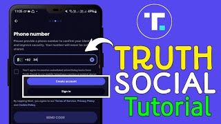 Truth Social App Guide 2026 | Create Truth Social Account | Phone Carrier Not Supported Fix screenshot 4