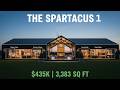 Spartacus 1 Dogtrot Barndominium Full Tour- Home Theater, Bunk Pod & Breezeway Fireplace