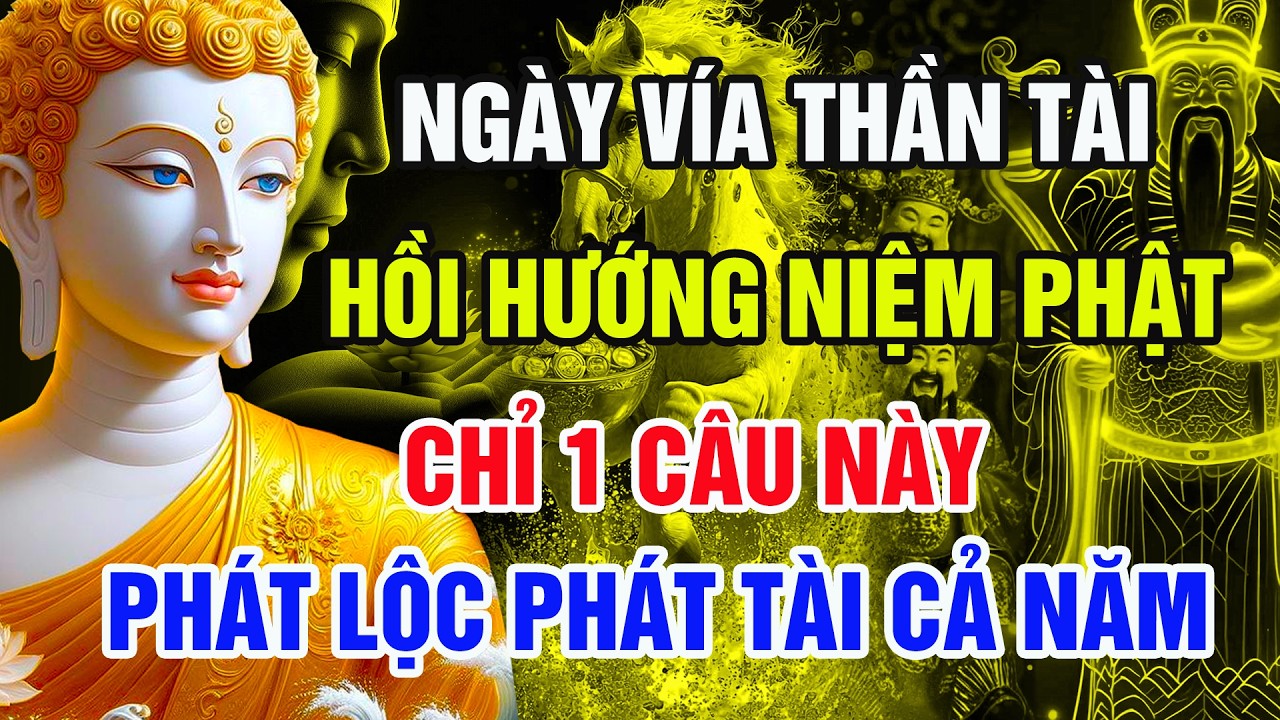 Ngày Vía Thần Tài 10/1: Chỉ 1 Câu Hồi Hướng Và Niệm Phật Này Giúp Phát Tài Phát Lộc Cả Năm