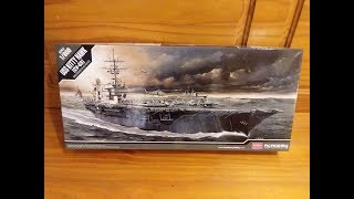 Academy 1/800 USS Kitty Hawk (CV-63) Aircraft Carrier Plastic Model Review