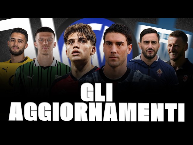🚨 VLAHOVIC, PALESTRA, COUTO, MUHAREMOVIC: BLITZ, MISSIONI E NOVITÀ! PER AQUILANI E ABATE…